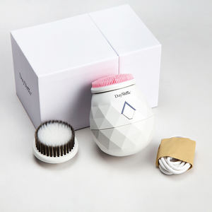 Cepillo Facial Eléctrico de Silicona para Limpieza de la Piel, Dispositivo Exfoliante Facial 2 <span class=keywords><strong>en</strong></span> <span class=keywords><strong>1</strong></span>, Resistente al Agua - Product Image 3