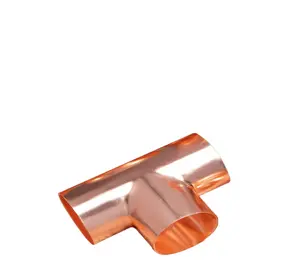 Copper pipe fitting Tee copper tube air conditioning refrigeration pipe water pipe connection fittings