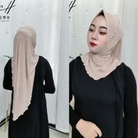 Foulard en strass, chapeau arabe respirant à bord en éponge, foulard en soie léger pour femmes du Moyen-Orient et de Malaisie, voile, châle