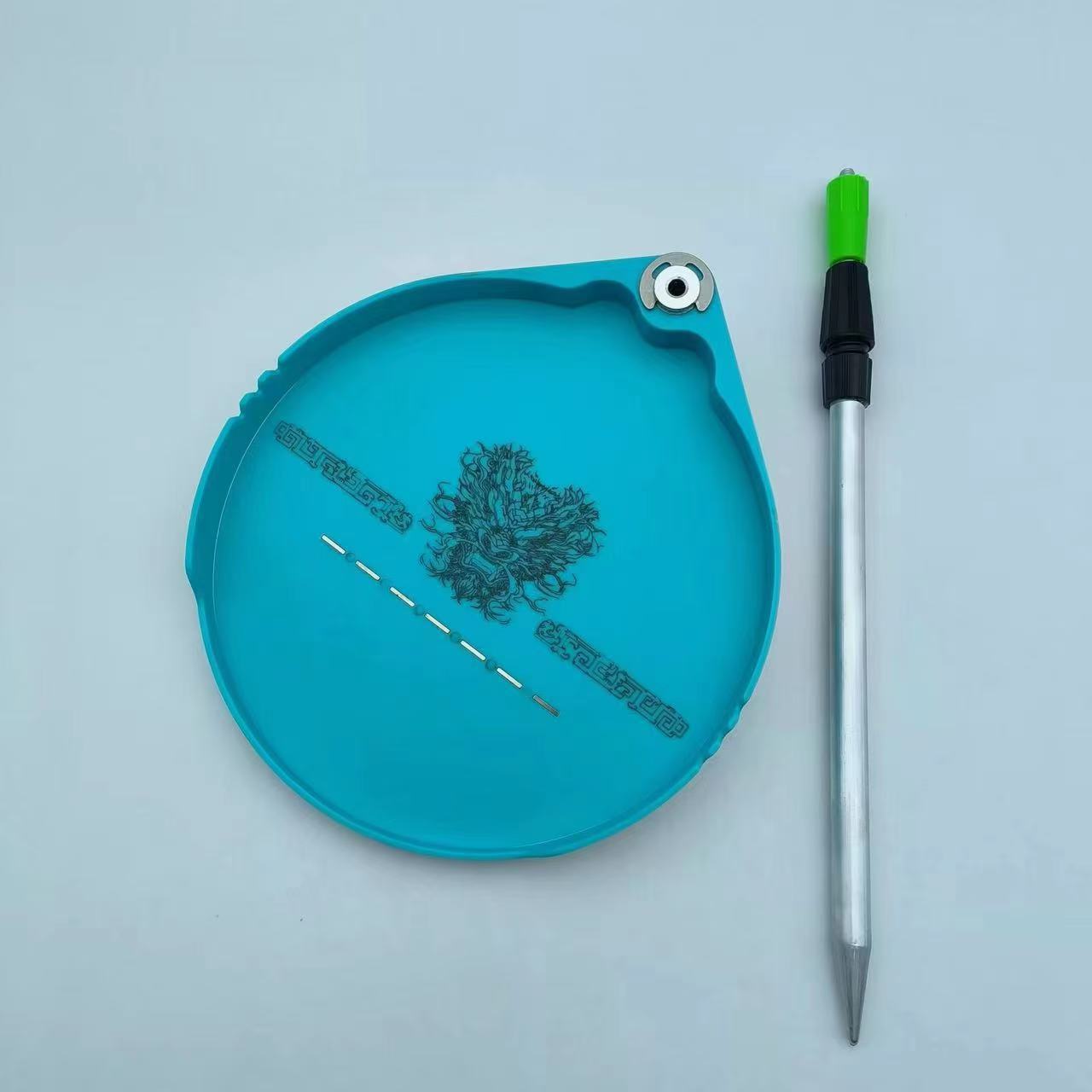 Single-tray floor outlet [Blue wire with magnet]