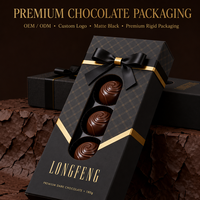 Boîte Cadeau Alimentaire Personnalisée Élégante pour Chocolats, Emballage de Marque avec Fenêtre Ovale Découpée et Nœud en Ruban pour Biscuits, Bonbons, Snacks, OEM