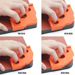 Perfactool, gran oferta, enrutador para carpintería, plantillas de radio de esquina, plantilla R5 a R40, enrutamiento, esquinas curvas, fresado, Radian Circular - Product Image 4