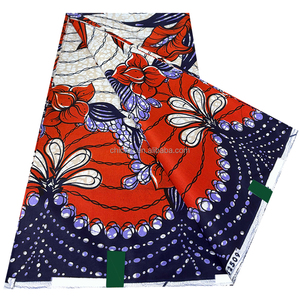 Nuevo Diseño de <span class=keywords><strong>Tela</strong></span> <span class=keywords><strong>Africana</strong></span> Ankara Wax 100% Algodón, <span class=keywords><strong>Tela</strong></span> <span class=keywords><strong>Africana</strong></span> Estampada con Cera, <span class=keywords><strong>Tela</strong></span> Pagne para <span class=keywords><strong>Vestidos</strong></span>, 6 Yardas de <span class=keywords><strong>Tela</strong></span> Holandesa para Coser - Product Image 2