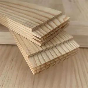 Panneau de Joint de doigt d'usine meubles de maison et de bureau matériau bois de pin Paulownia bois de peuplier