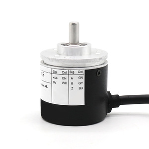 Encodeur incrémental Elco Eb38b6-P4pr-360 avec câbles à extrémités rondes pour machine de traction d'ascenseur - Product Image 1