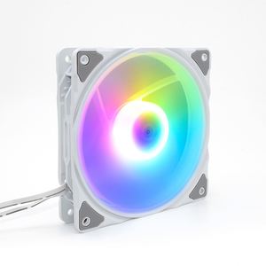 Вентилятор для корпуса компьютера, Rgb, 120 мм, PWM, 4-контактный, ARGB, большой, воздушный, охлаждающий вентилятор - Product Image 2