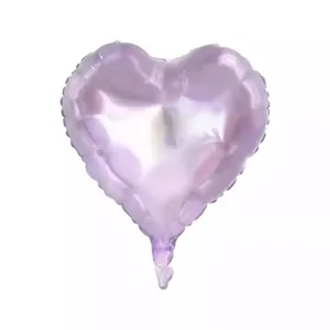 Hot Sale Inflatable Candy Color Party Decorations Valentines Pink 18 Inch Heart Foil Balloon