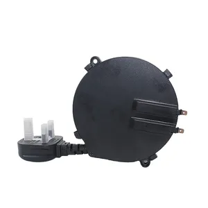 UK/US/AU/SA Plug Fireproof ABS Automatic Retractable Extension Cable Reel/Cavo di alimentazione