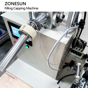 Zonesun ZS-TGFC1 bán tự động độ nhớt cao dán mỡ bôi trơn dầu keo Silicone <span class=keywords><strong>sealant</strong></span> Ống điền máy đóng nắp - Product Image 4