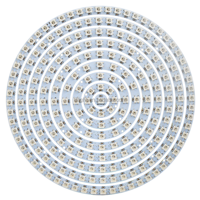 High Quality 241bit 5050 SMD RGB Circle Addressable WS2812B WS2812 SK6812 LED Ring Halos Angel Eye 5V Chip Programmable SK9822