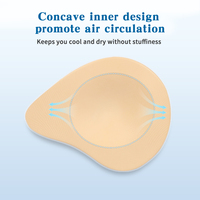 Prothèse mammaire réaliste en silicone sans huile, prothèse mammaire simple pour femmes post-mastectomie, survivantes du cancer