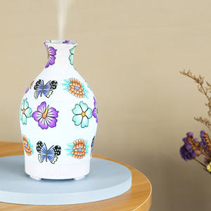 Nouvel arrivage de bouteille de vin ultrasonique sept couleurs humidificateur de fleur de papillon de table électrique écologique pour usage domestique - Product Image 3