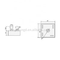 KBPC3510 rectifying 3510 square single-phase square flat foot 35A 1000V rectifier