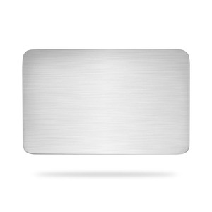 Klaar voor verzending Metalen kaartblanks Gepolijste stalen visitekaartjesblanks voor gepersonaliseerde gravure - Product Image 5