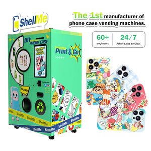 Máquina de impresión de cubierta de teléfono de autoservicio ShellMe, máquina expendedora de cajas de teléfono DIY, máquina de impresión de cubierta de teléfono móvil personalizada - Product Image 1