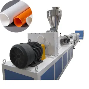 Ligne automatique d'extrusion de machine de tuyau d'extrudeuse à double vis de PVC de plastique de Qingdao Jinsu de la Chine