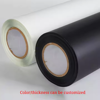 Rouleau de vinyle thermocollant (HTV) en PU souple et élastique, double face, pour vêtements de sport, film de gravure de logo DIY Renlitong