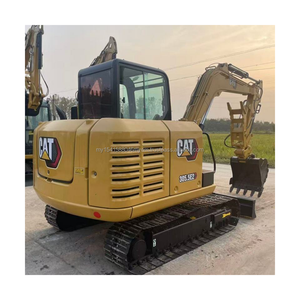Excavatrices d'occasion entièrement intelligentes et entièrement automatiques Caterpillar CAT 305.5 305.5E, mini-pelles hydrauliques sur chenilles de 5,5 tonnes - Product Image 2