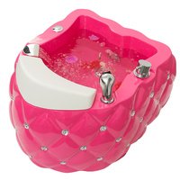 Offre Spéciale Électrique Portable Pédicure Chaise Bain De Pieds Spa Masseur avec Bassin Machine De Massage et Jet Jets