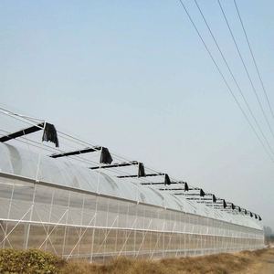 Système de serre multi-chapelles en PE de qualité supérieure, film transparent anti-goutte, structure en acier galvanisé à chaud durable pour légumes - Product Image 3