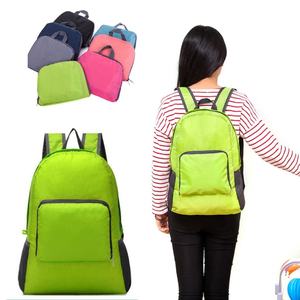 Wholesale Folding Foldable Packable Waterproof Lightweight <b>Cheap</b> Cute Adventure <b>Backpacks</b> for Kids College Girls Boys Adults - Product Image 3