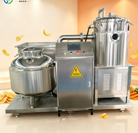Machine à frire sous vide industrielle à grande vitesse pour snacks croustillants