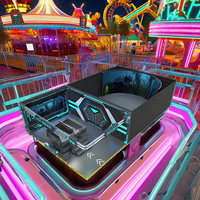 Nouvelle Arrivée 2025 : Simulateur de Cinéma VR Dynamique 5D avec Affichage LED à Vision Directe, Système de Rails Métalliques pour Aire de Jeux Intérieure