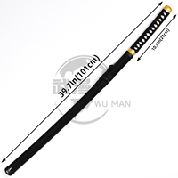 Bon marché 40 pouces Cool Anime Cartoon Cosplay épées Katana en bois jouet pour enfants