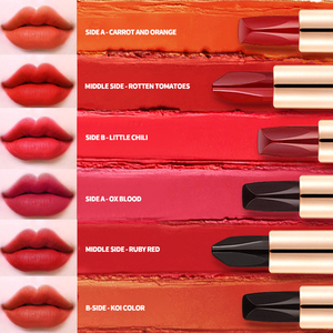 Lápiz Labial <span class=keywords><strong>AGAG</strong></span> de Seis Colores, Doble Tubo, Mate, Impermeable, Hidratante, de Larga Duración, Maquillaje, Cosméticos, Belleza - Product Image 6