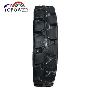 Neumático Sólido Topower 4.00-8 de Alta Capacidad de Carga para Remolques y Barredoras - Product Image 3