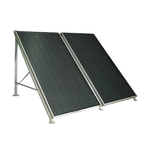Chauffe-eau solaire pressurisé à panneaux plats pour l'extérieur, à branchement direct, avec options de raccordement, idéal pour les hôtels - Vente chaude - Product Image 4