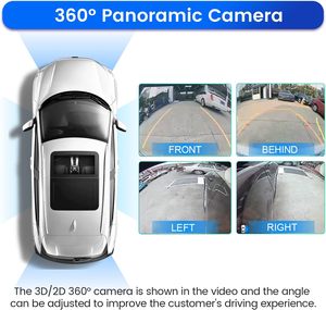 Rhythm Car 360 °   Système de caméra de recul panoramique étanche, vue avant, arrière et latérale, aide au stationnement à vue panoramique - Product Image 5