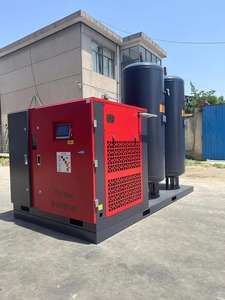 Compressore d'aria a vite integrato 4-In-1 con serbatoio e essiccatore 7.5kw 11kw 15kw compressore d'aria 22kw per taglio Laser - Product Image 6