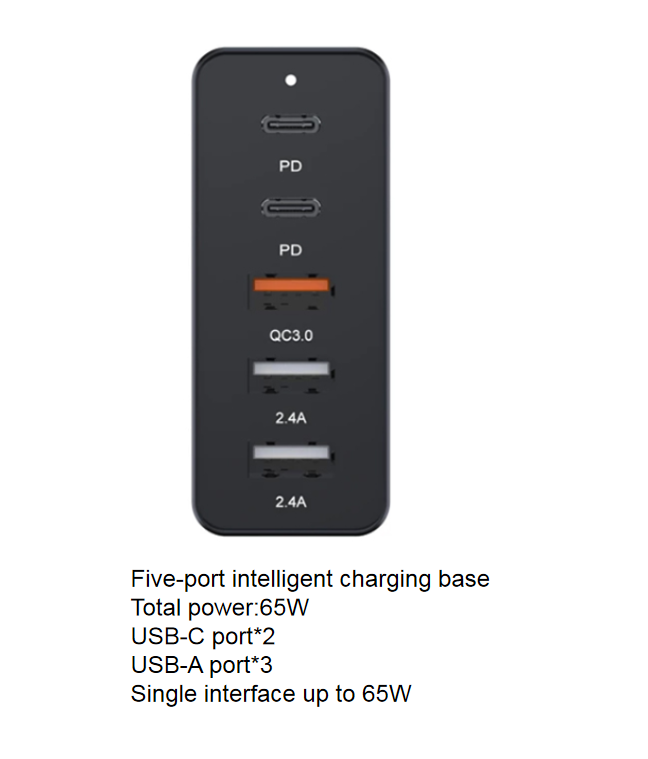 Noir 5 ports