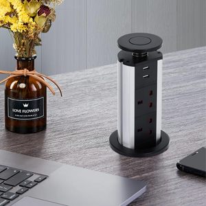 İngiltere Pull <span class=keywords><strong>Pop</strong></span> <span class=keywords><strong>up</strong></span> Outlet/priz güç şeridi 3 AC çıkışı 2 USB portları ile <span class=keywords><strong>Pop</strong></span> <span class=keywords><strong>up</strong></span> güç soketi/gömme elektrik prizi - Product Image 3