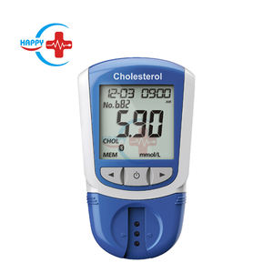 Analyseur de cholestérol portable HC-B023C, triglycérides sanguins, équipement médical haute densité - Product Image 1