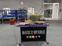 Équipement de location pour fêtes, Vente chaude, Haute qualité, Certifié CE, Jeu de carnaval, Jeu de la boucle de fil électrique interactif et de défi de dextérité