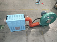Chauffe-air chaud industriel à moyenne pression 7,5 kW, Chauffe-air industriel à moyenne pression 10 kW à haut débit d'air pour séchage industriel