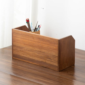 Caja de almacenamiento de cosméticos de madera tailandesa con cajones para organizar el maquillaje en el escritorio - Product Image 4