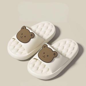 Kış ebeveyn-çocuk anları için açık Toe ve anti-kaygan özelliği ile her yaş için terlik için aile tarzı kapalı ev - Product Image 3