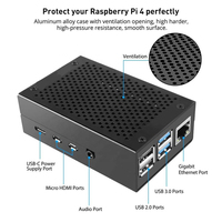 Kit de Inicio Completo para Raspberry Pi 4 con Placa Pi 4 Modelo B de 4GB de RAM y Tarjeta Micro SD de 32GB