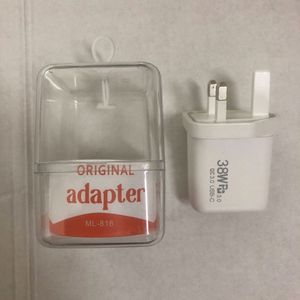 20W PD Wall Charger 38W A+C Phone Charger US EU <b>UK</b> <b>Plug</b> QC3.0 Travel Charging Block - Product Image 3
