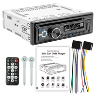 Receptor FM Auxiliar con Entrada SD USB MP3, Radio Estéreo para Auto de 1 Din, Reproductor de MP3 y DVD para Auto, Top Ventas