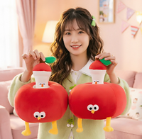 Coussin décoratif en peluche en forme de poulet mignon, best-seller transfrontalier, idéal comme cadeau d'anniversaire