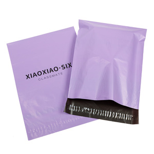 Sacs d'affranchissement biodégradables et compostables avec logo personnalisé de couleur brillante Enveloppes en plastique Enveloppes d'expédition de courrier en poly Sacs postaux - Product Image 5