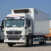 Camion réfrigéré de réfrigérateurs de Van de congélateur de nourriture de Howo Sinotruk 20T à Dubaï