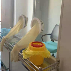 Nucleic acid testing gloves, outdoor mobile sampling station, female nurses' small hand gloves, testing chamber flange - Product Image 2