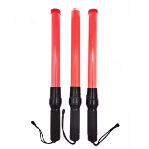 Bâton de signalisation routière rechargeable à LED, lampe torche très vendue - Product Image 1