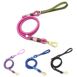 Correa de Perro de Lujo Personalizada, Resistente y Sólida, Cuerda de Nailon Personalizada, Correa Duradera para Mascotas con Mango Suave de PVC - Product Image 2