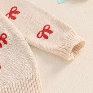 Ouvert avant bouton laine tricots manteau pour bébé filles à manches longues <span class=keywords><strong>Cardigan</strong></span> pull pour enfant en bas âge hiver automne fleurs imprimer printemps - Product Image 2